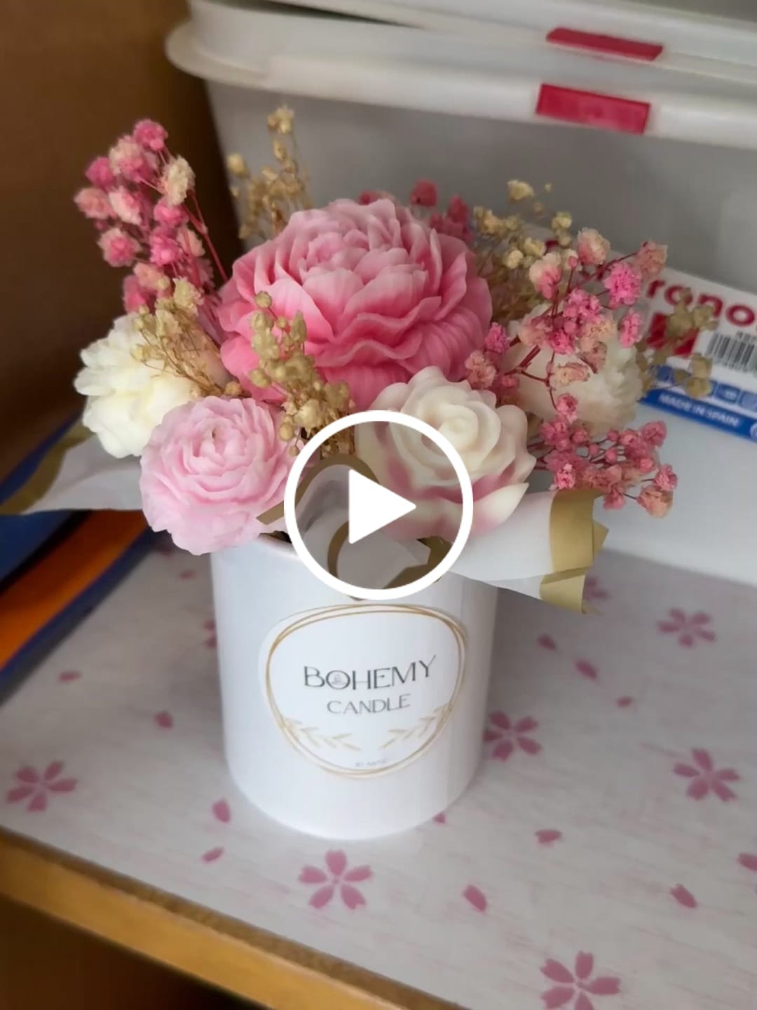 Customer video review of Colorante líquido para velas ROJO PRIMARIO