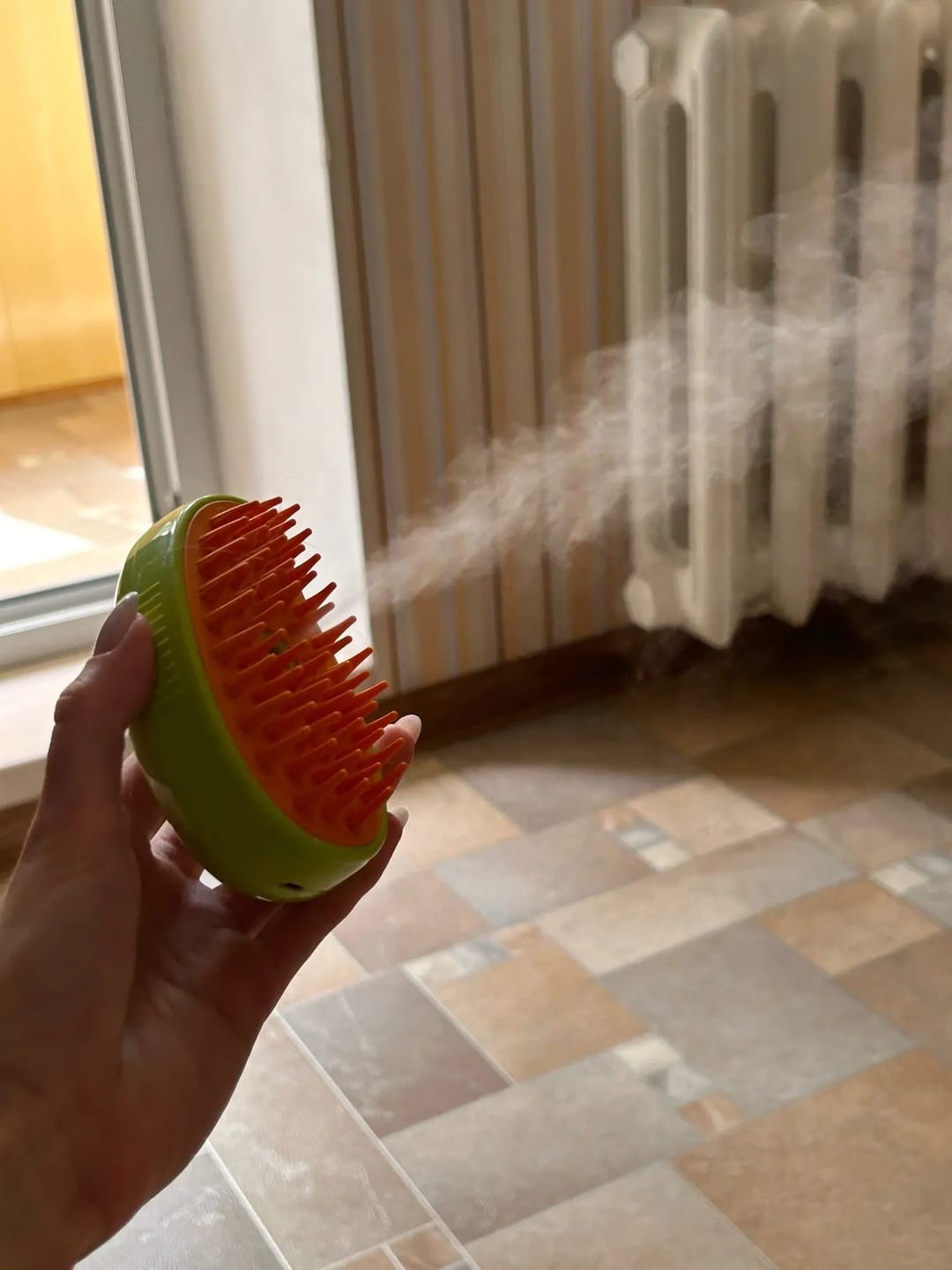 Customer photo review of SteamBrush - Heeft jouw hond last van haaruitval?
