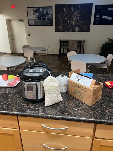 Customer photo review of Boil-The-Bag Boiled Peanuts (2 Bags)