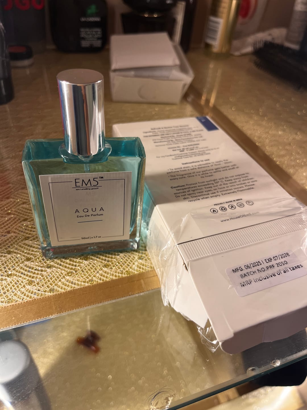 Customer photo review of Aqua | Eau De Parfum