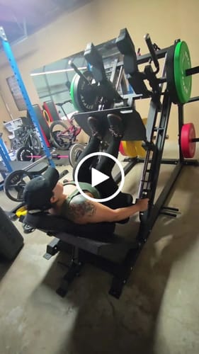 Customer video review of RitFit GAZELLE PRO 3-in-1 Leg Press & Hack Squat Machine Set
