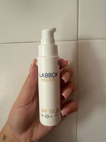 Customer photo review of Labbok Mineral Sunscreen 30 SPF, 50ml