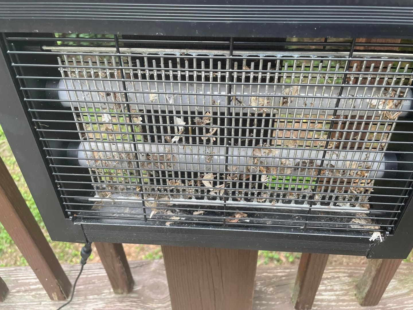 Customer photo review of Upgraded Solar Bug Zapper Outdoor-10W Solar Panel