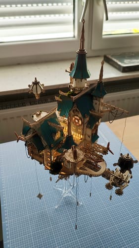 Lukas Z. review of Rokrgeek Fantasy Steam Castle 3D Wooden Puzzle image 1 out of 3