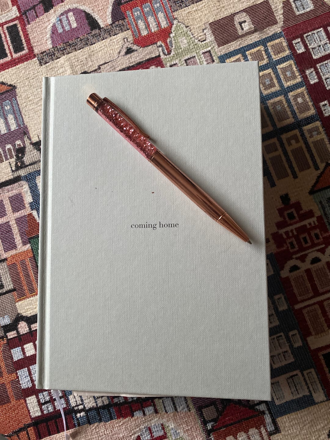 Customer photo review of "coming home" Journal
