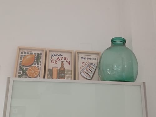 Customer photo review of Ilustración "Marineras" SIN MARCO