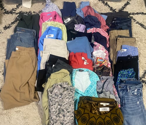 Customer photo review of Women's Most Wanted Brands Secondhand Wholesale Clothing