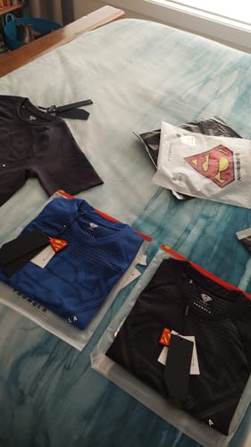 Customer photo review of 4117 - Superman Compression Tees