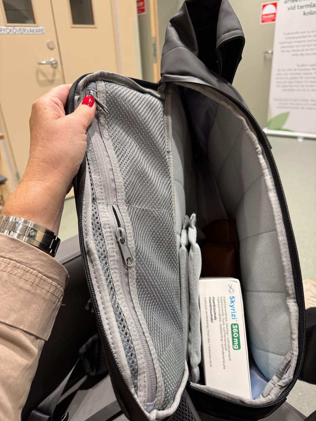 Customer photo review of The Rolltop 21L