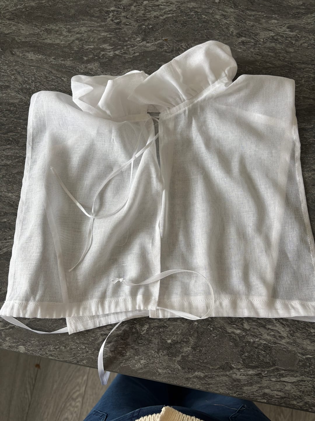 Customer photo review of Plain Muslin Fabric