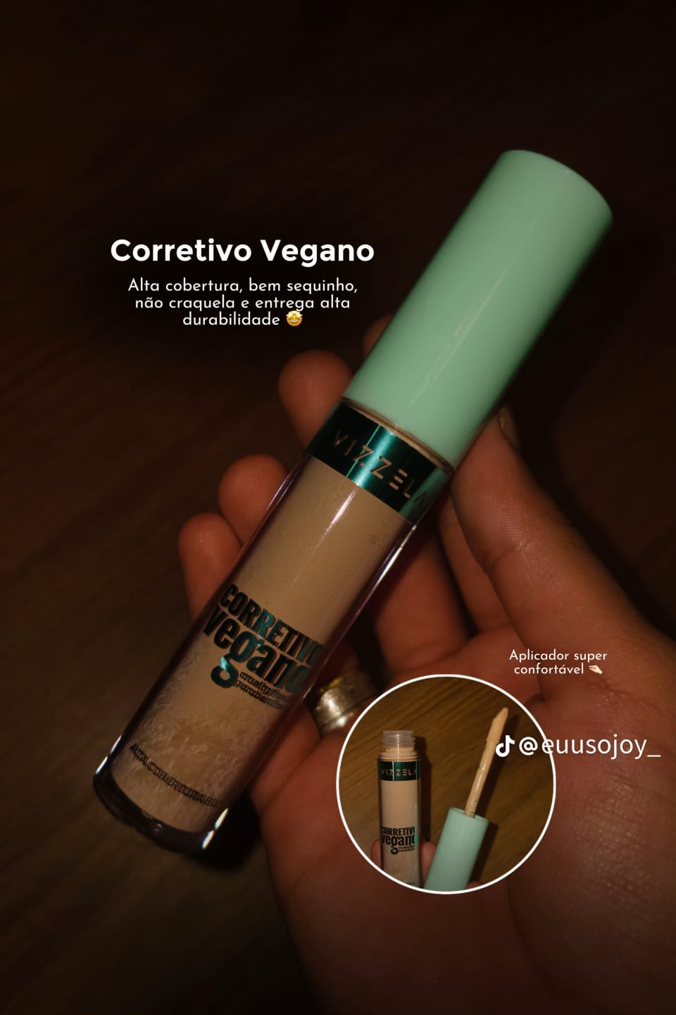 Customer photo review of Corretivo Líquido Matte - Vizzela