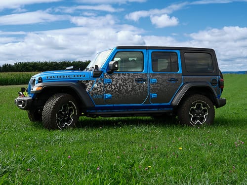 Customer photo review of MEK Removable Trail Armor: JLU