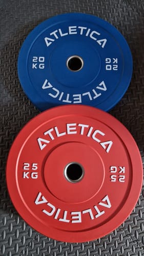 Customer photo review of Color Bumper Plates | Paar
