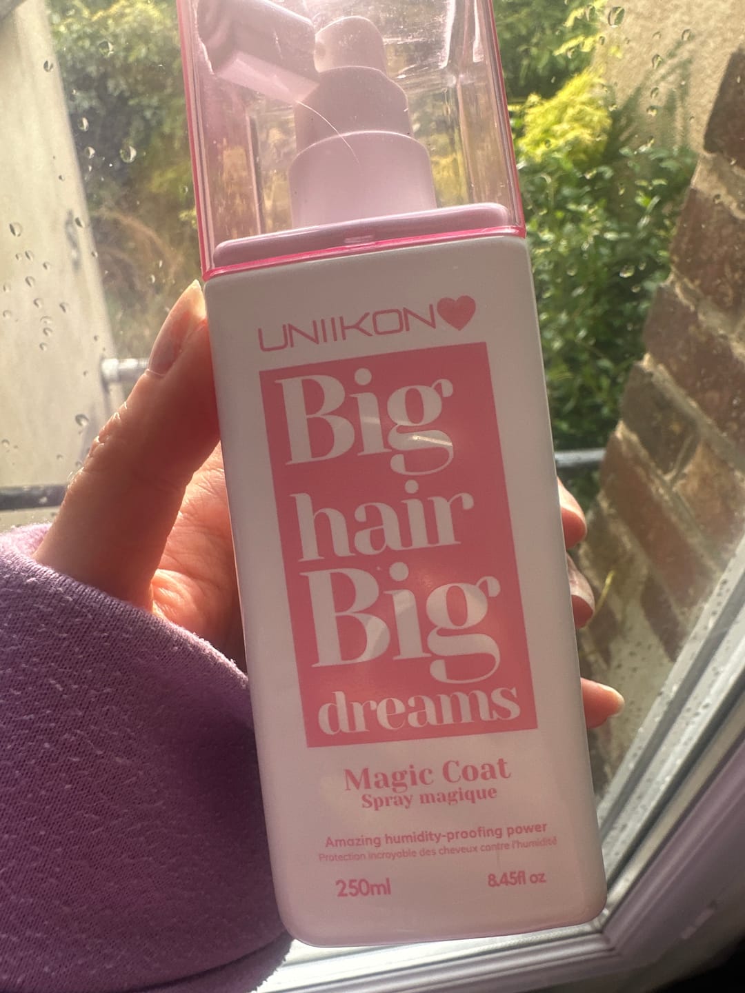 Customer photo review of Magic Coat Spray Magique Anti humidité 250ml