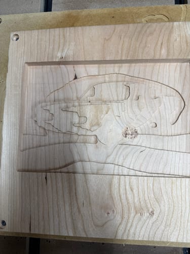 Customer photo review of Golden Boy XL - 1/4" x 1.5" Upcut Rougher