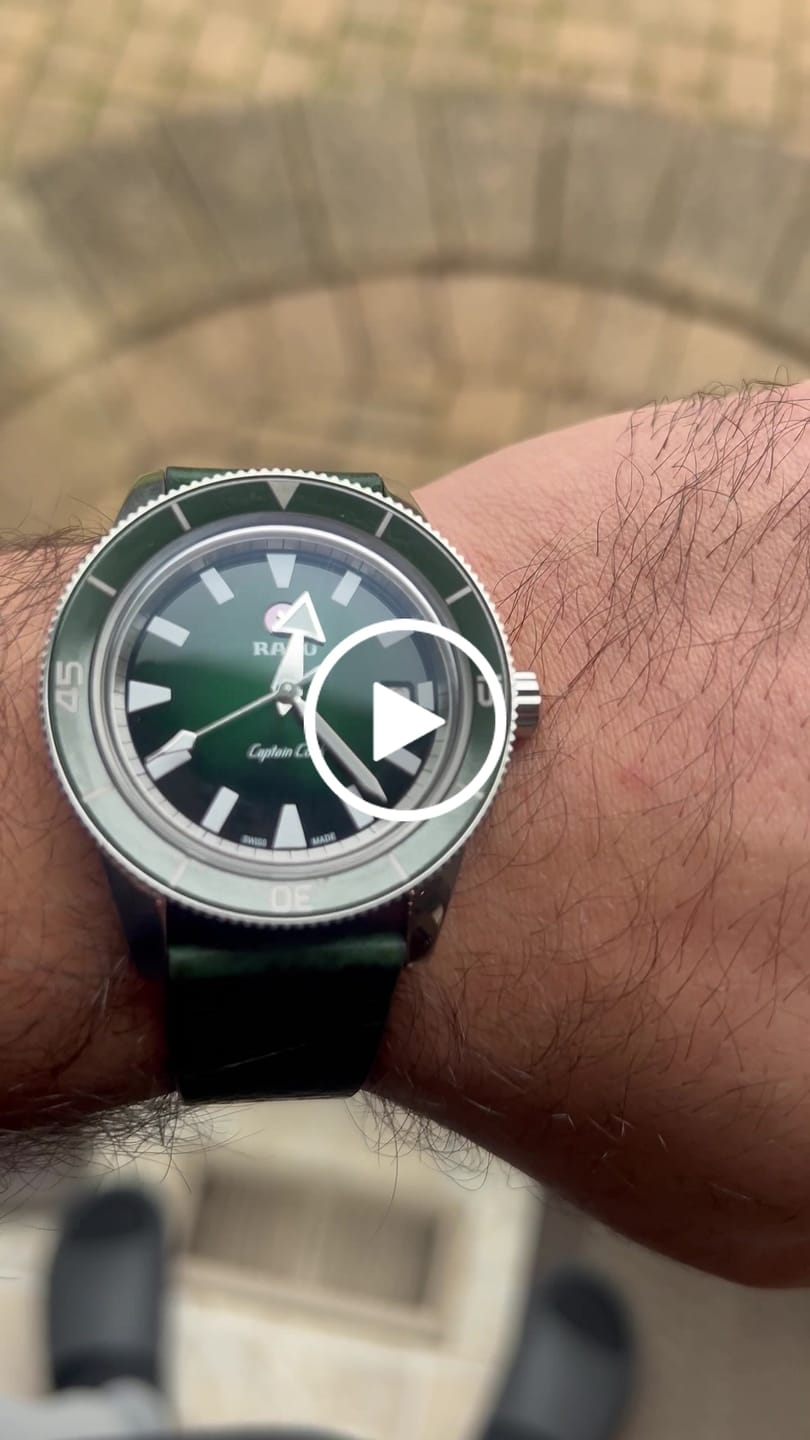 Customer video review of Hunter Green Pebbled