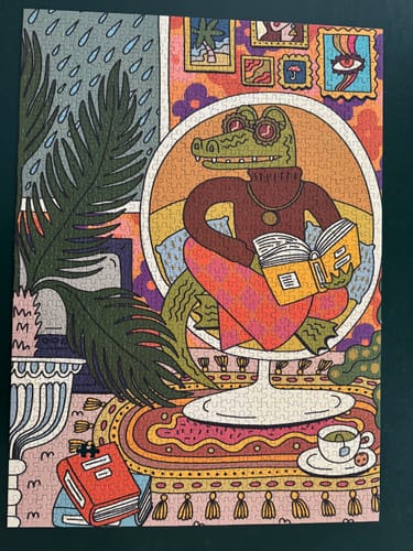 Customer photo review of Rainy Day | 1000 Piece Puzzle