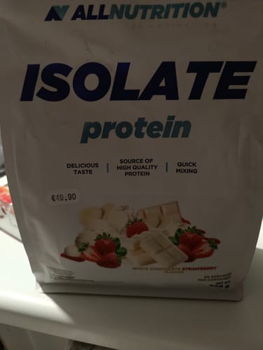 Customer photo review of Isolate Protein