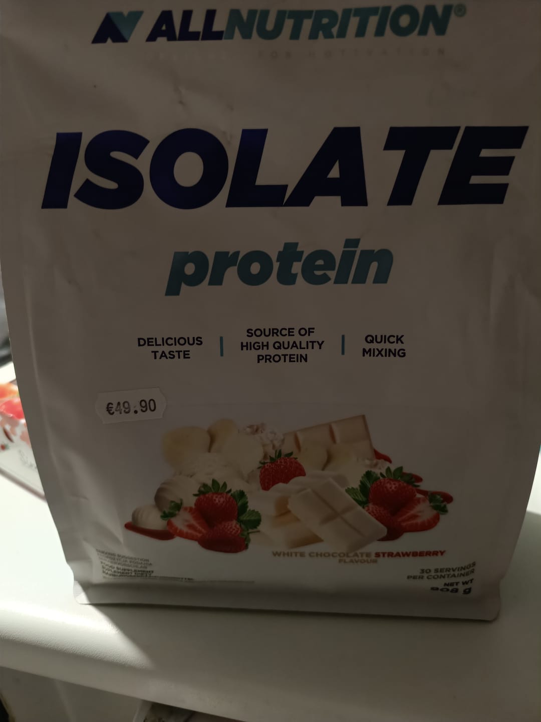 Customer photo review of Isolate Protein