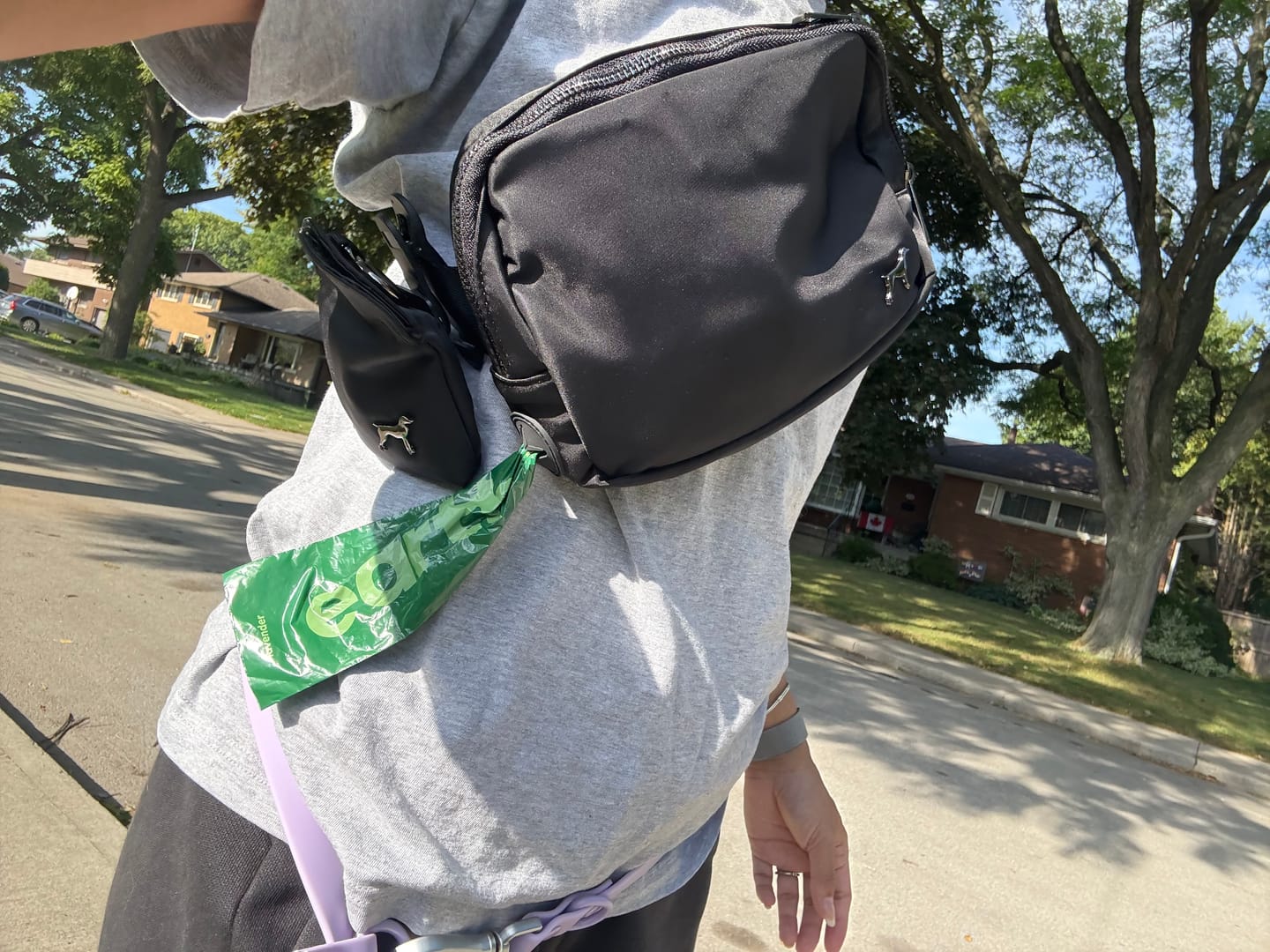 Customer photo review of Daily Belt Bag
