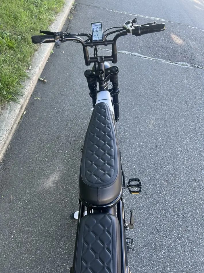 Customer photo review of OUXI V8 750W Fat Tire Electric Bike