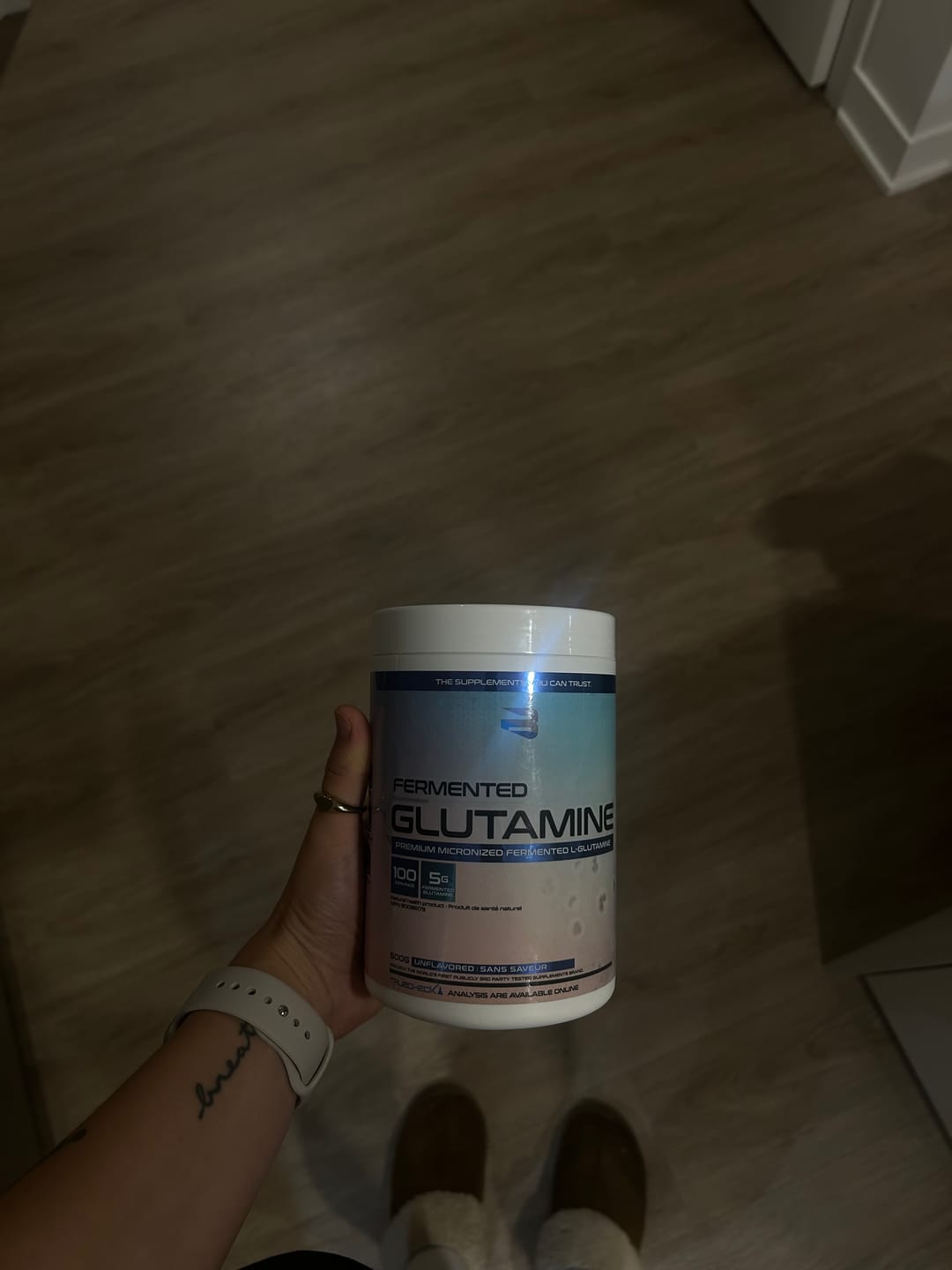 Customer photo review of Glutamine