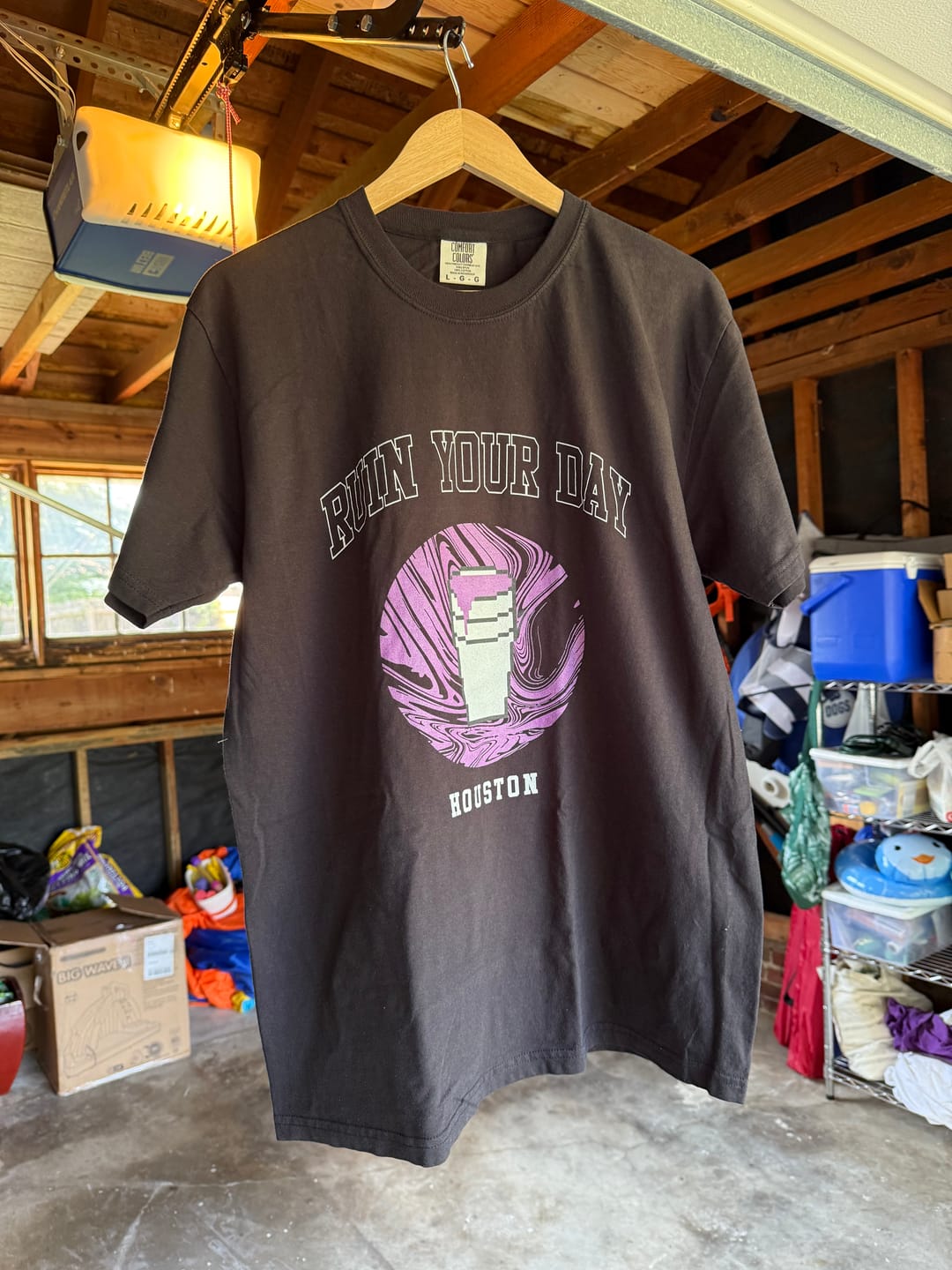 Customer photo review of Houston T-Shirt