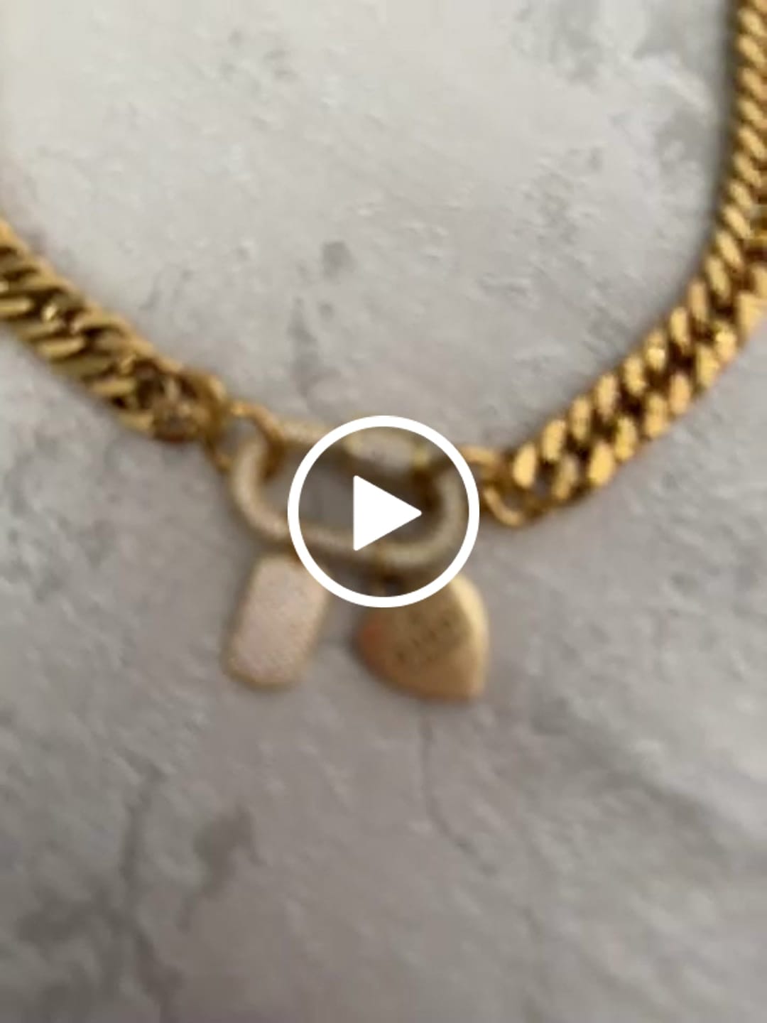 Customer video review of Lover Charm Necklace