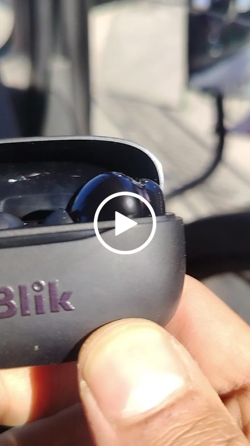 Customer video review of Audifonos Bluetooth Inalámbricos Blik Air500 Negros 30 hrs