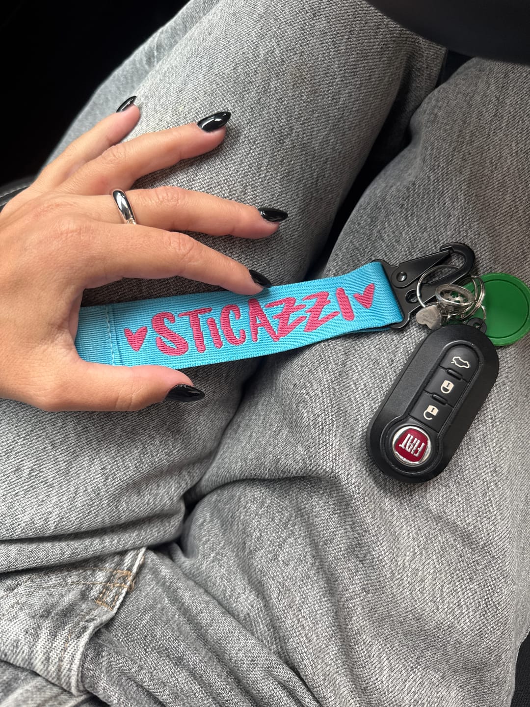 Customer photo review of Portachiavi + Stampina STICAZZ*