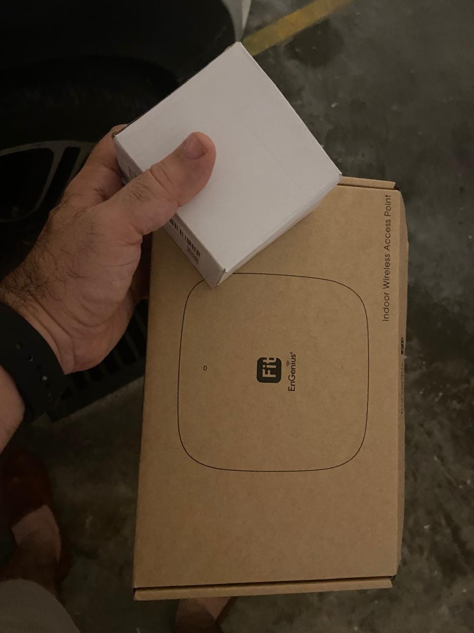 Customer photo review of EWS356-FIT: EnGenius Fit 2×2 Indoor Wireless Wi-Fi 6 Access Point with Adapter ($10 Value)