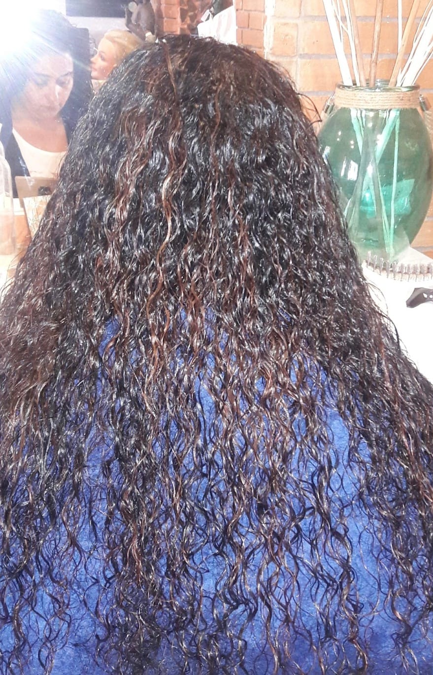 Customer photo review of Activador de Rizos Termoactivo 300 g