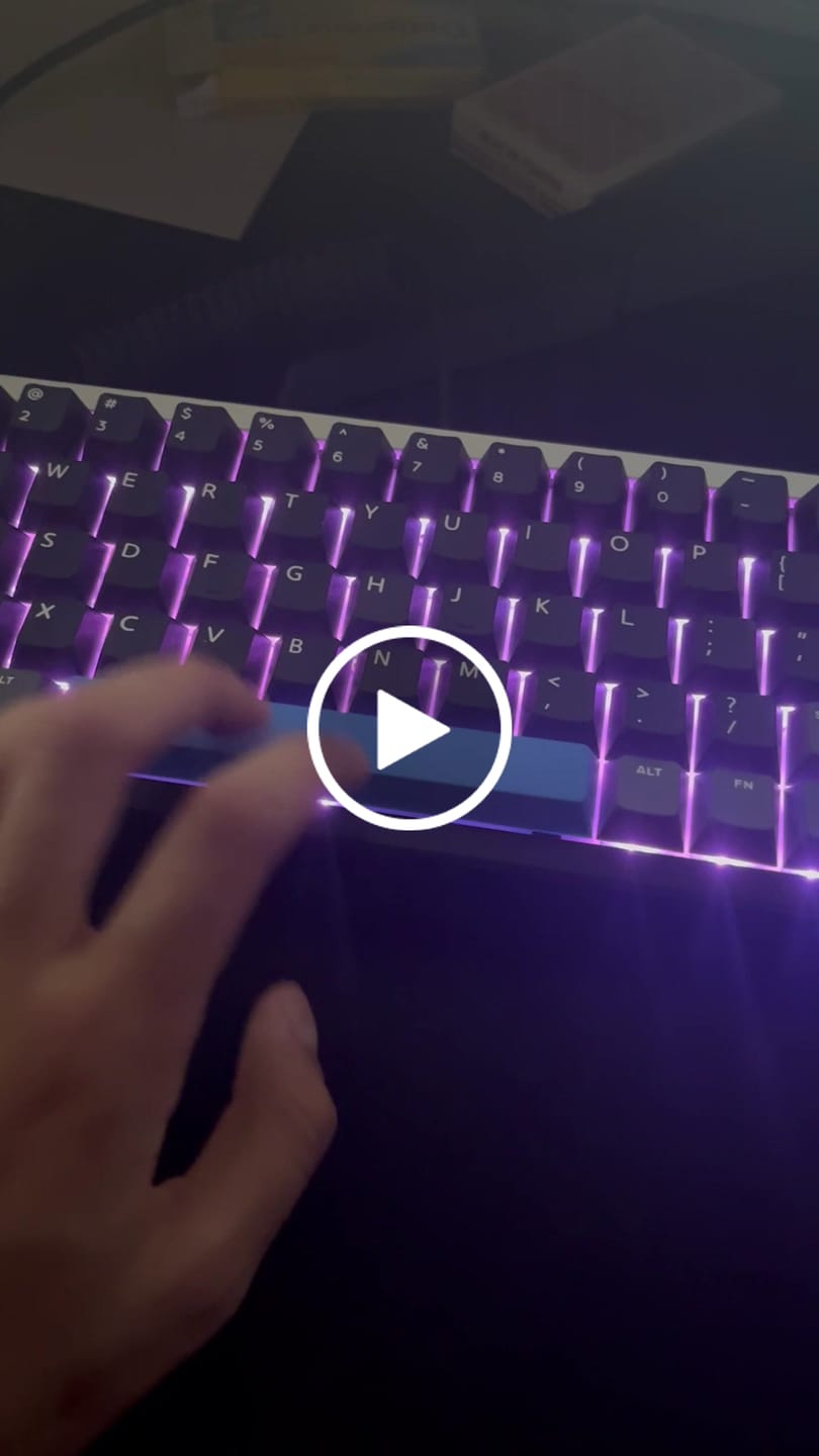 Customer video review of IQUNIX EZ60/EZ63 Magnetic Switch Gaming HE Keyboard