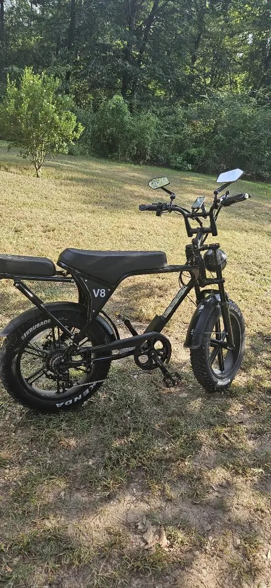 Customer photo review of OUXI V8 750W Fat Tire Electric Bike