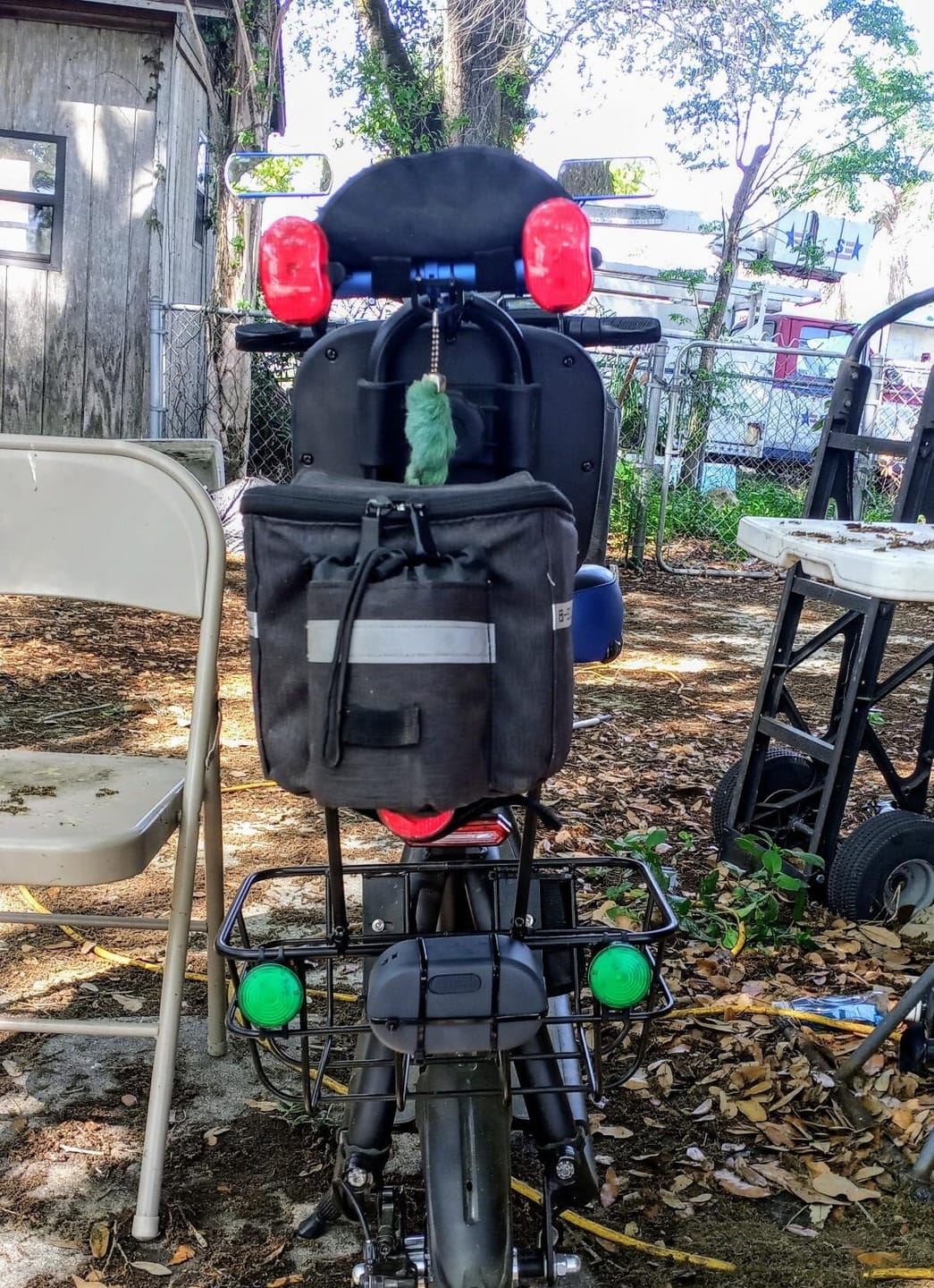Customer photo review of Everbeam E100 LED Safety Lights - 2 Pack (red)