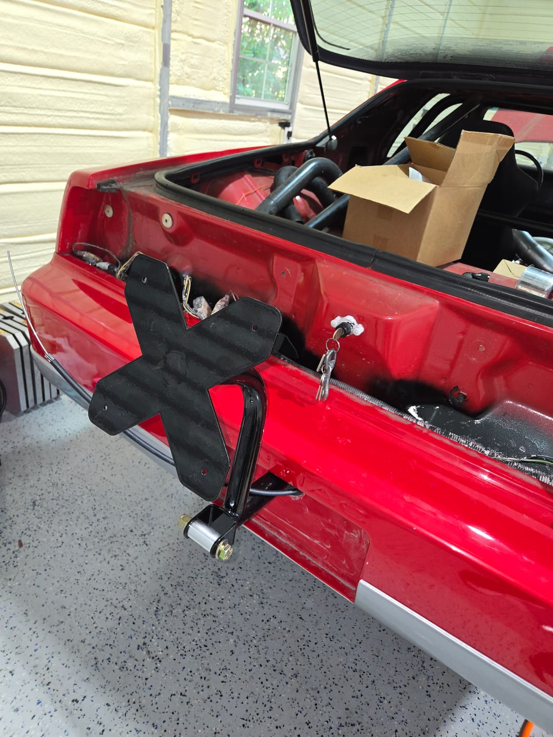 Customer photo review of Billet Push Bar Kit (For Motion Parachute Mount Clevices) 14-00010
