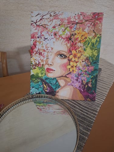 Customer photo review of צביעה לפי מספרים - BS31965