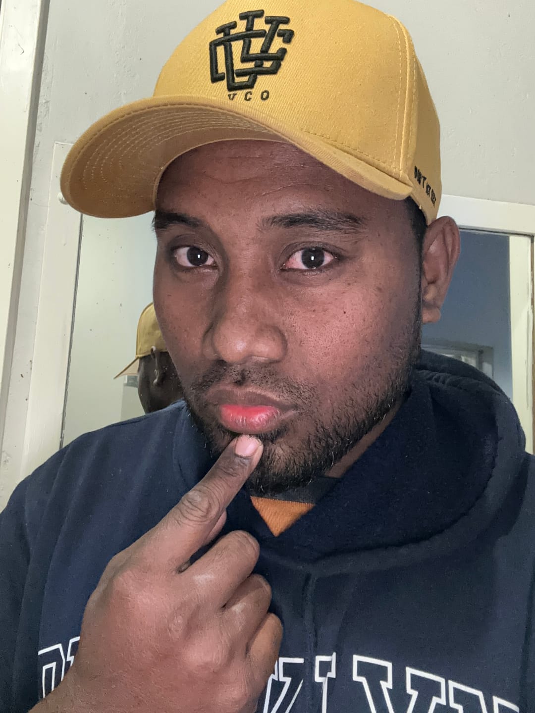 Customer photo review of LVCO "Vegas Gold" A-Frame Snapback