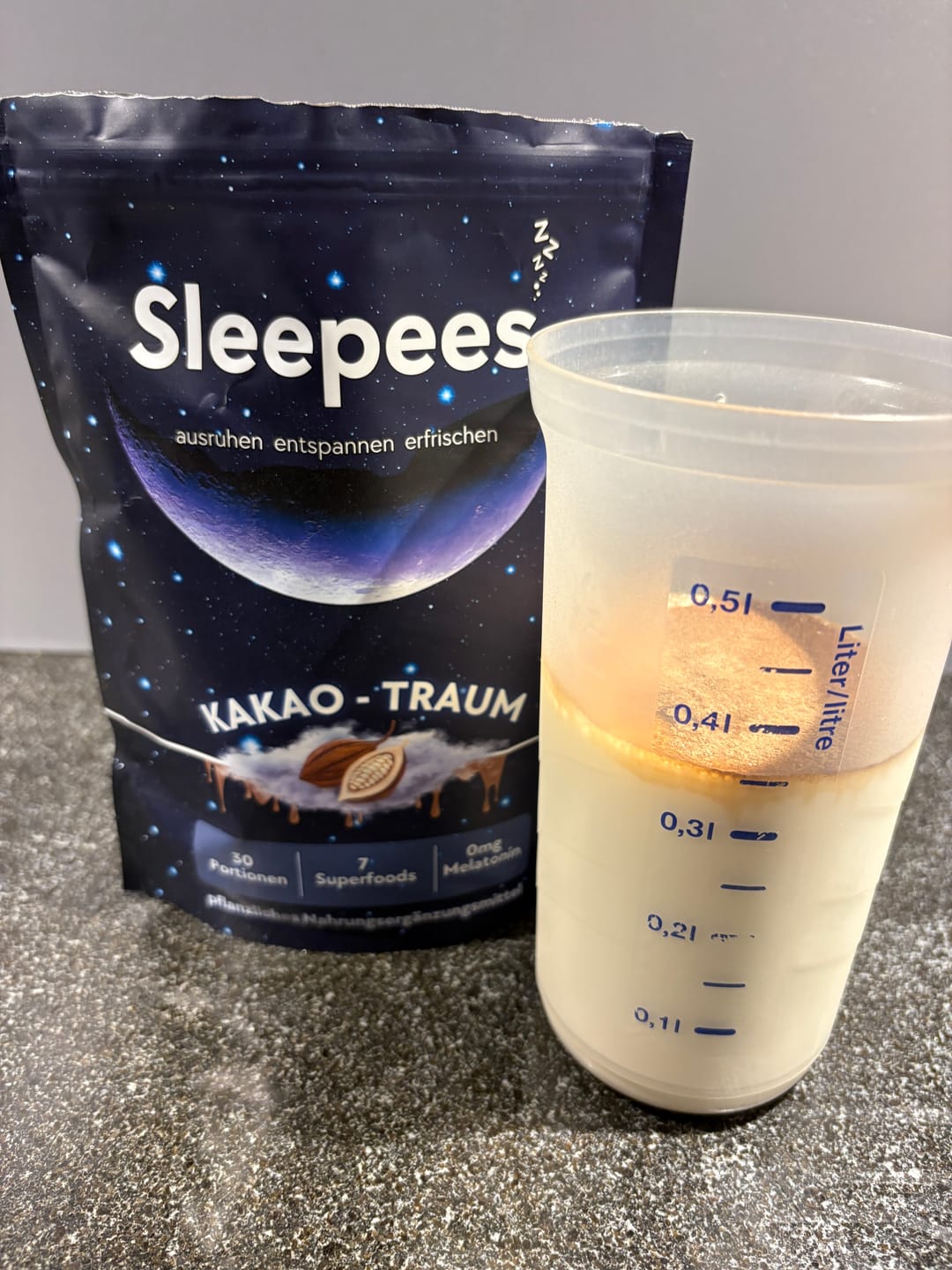 Customer photo review of Kakaotraum - veganes Schlafwunder