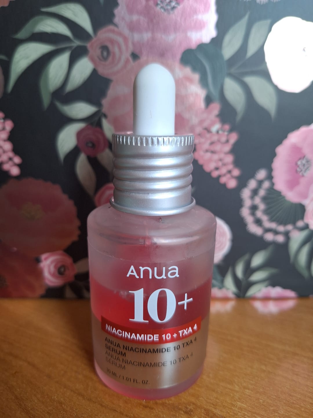 Customer photo review of Balinošs serums ar traneksāmskābi Anua Niacinamide 10% + TXA 4% Serum