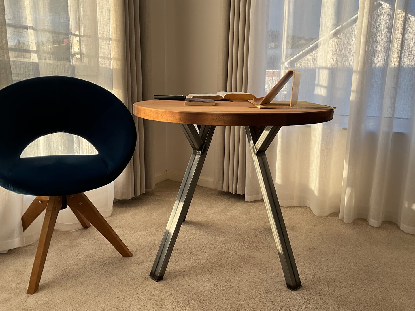 Customer photo review of Round Dining Table