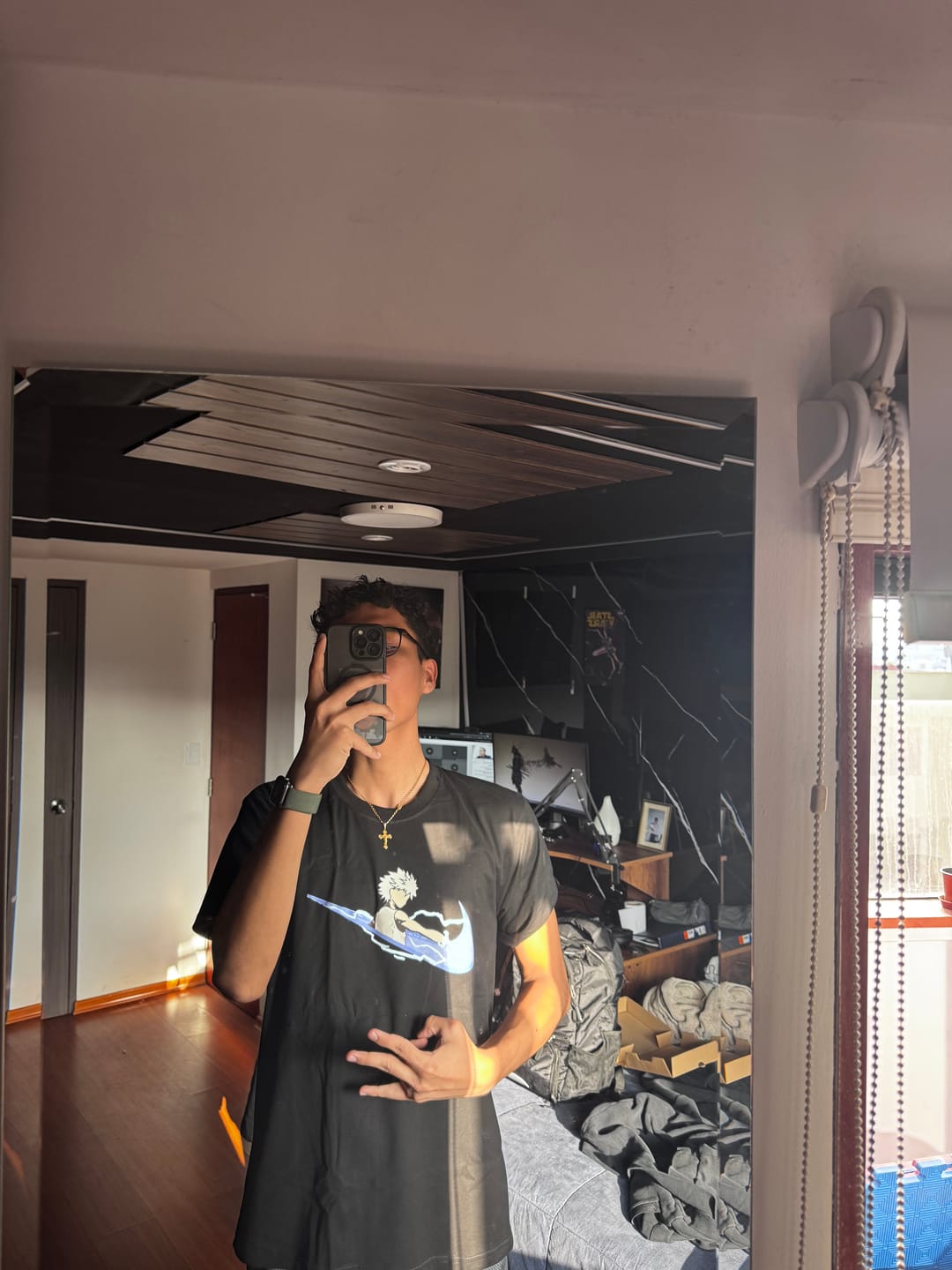 Customer photo review of Killua nike T-Shirt