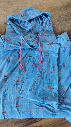 Customer photo review of Spider-Man "The Meme" – Performance Hoodie