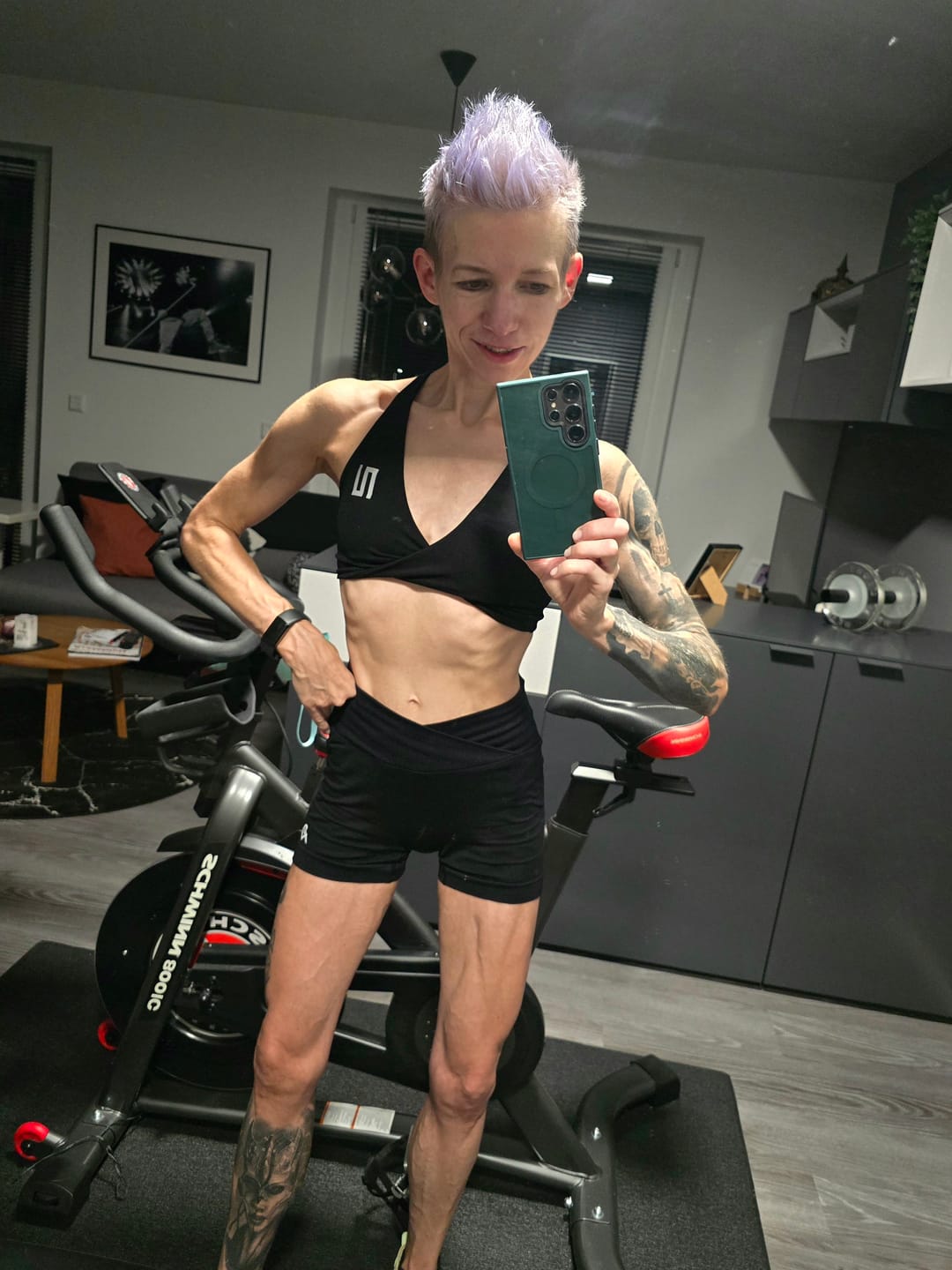 Customer photo review of Shadow Sports Bra Flex