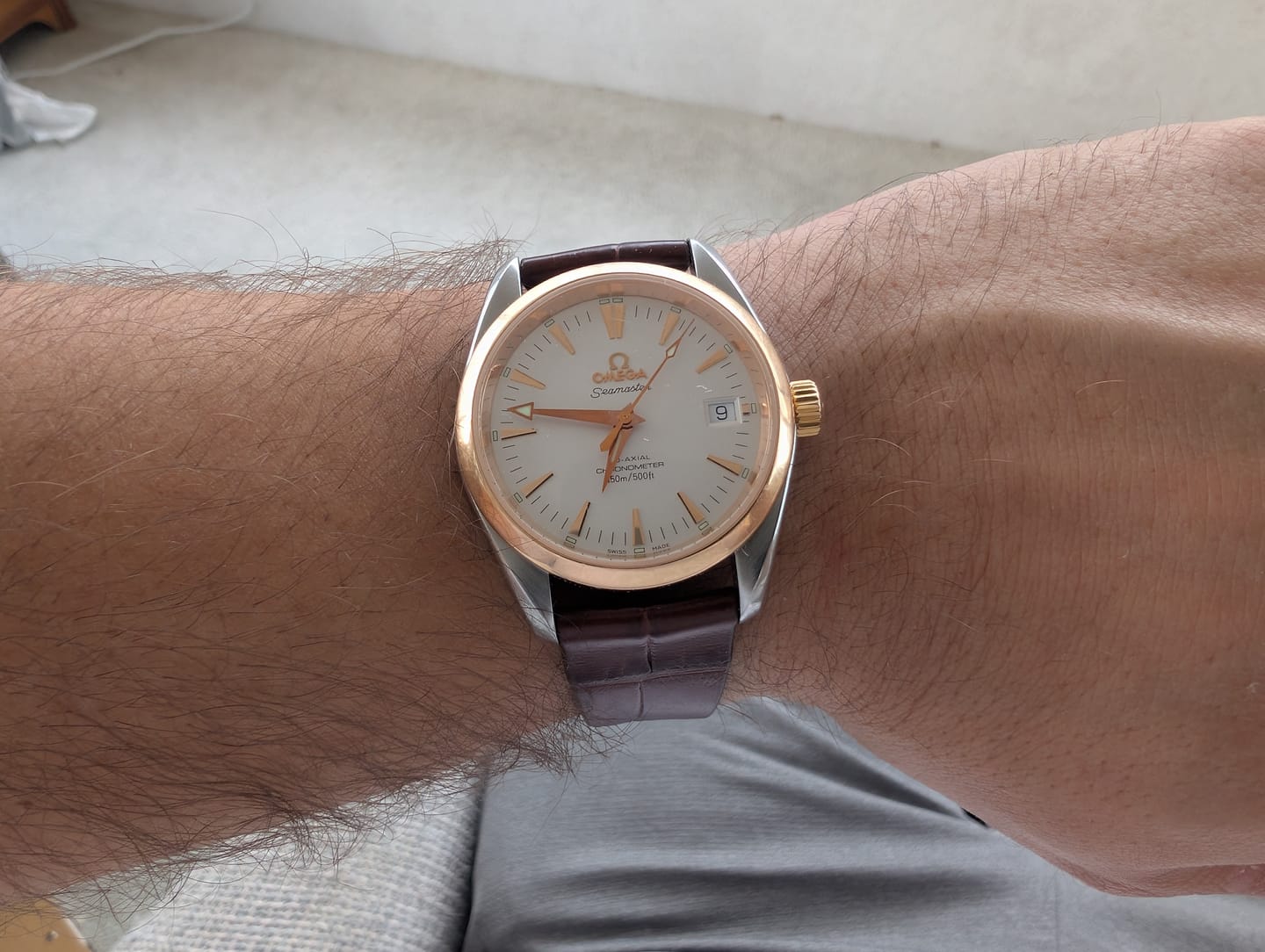 Customer photo review of Matte Brickwood Alligator