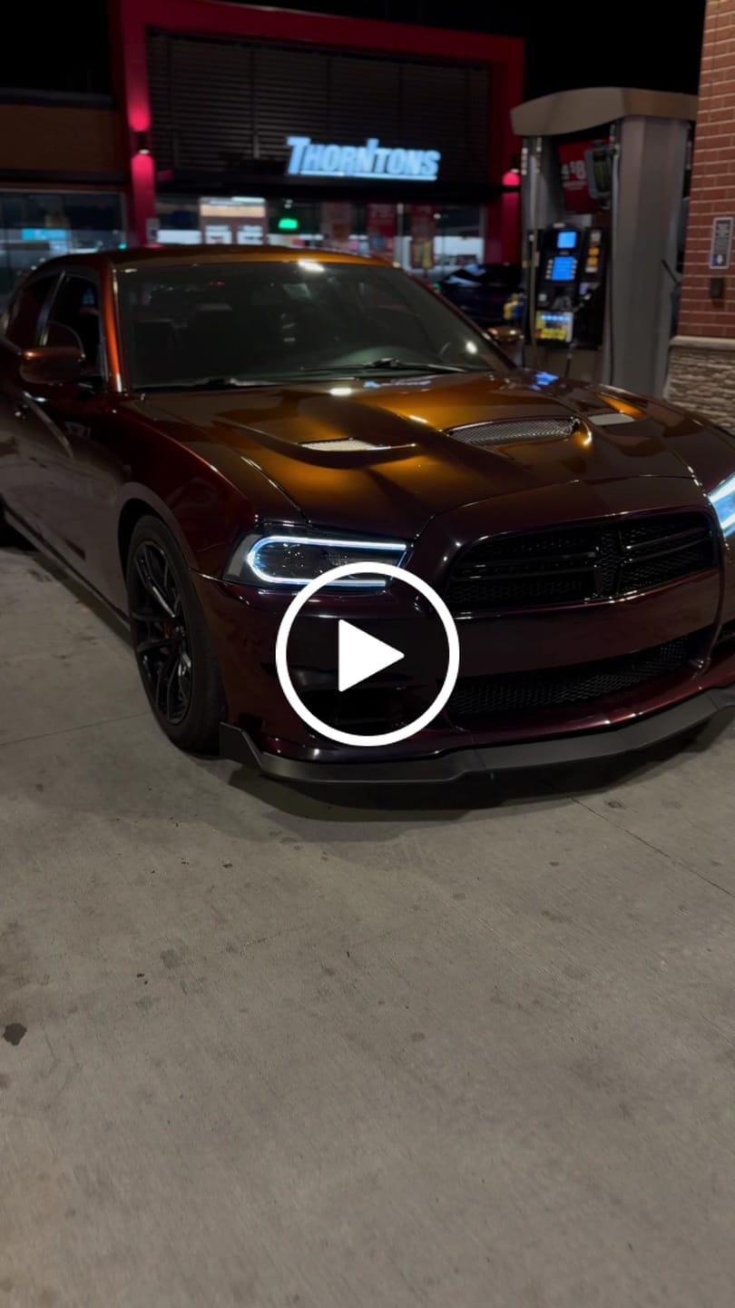 Customer video review of Rainbow Drift Black Red Vinyl Wrap