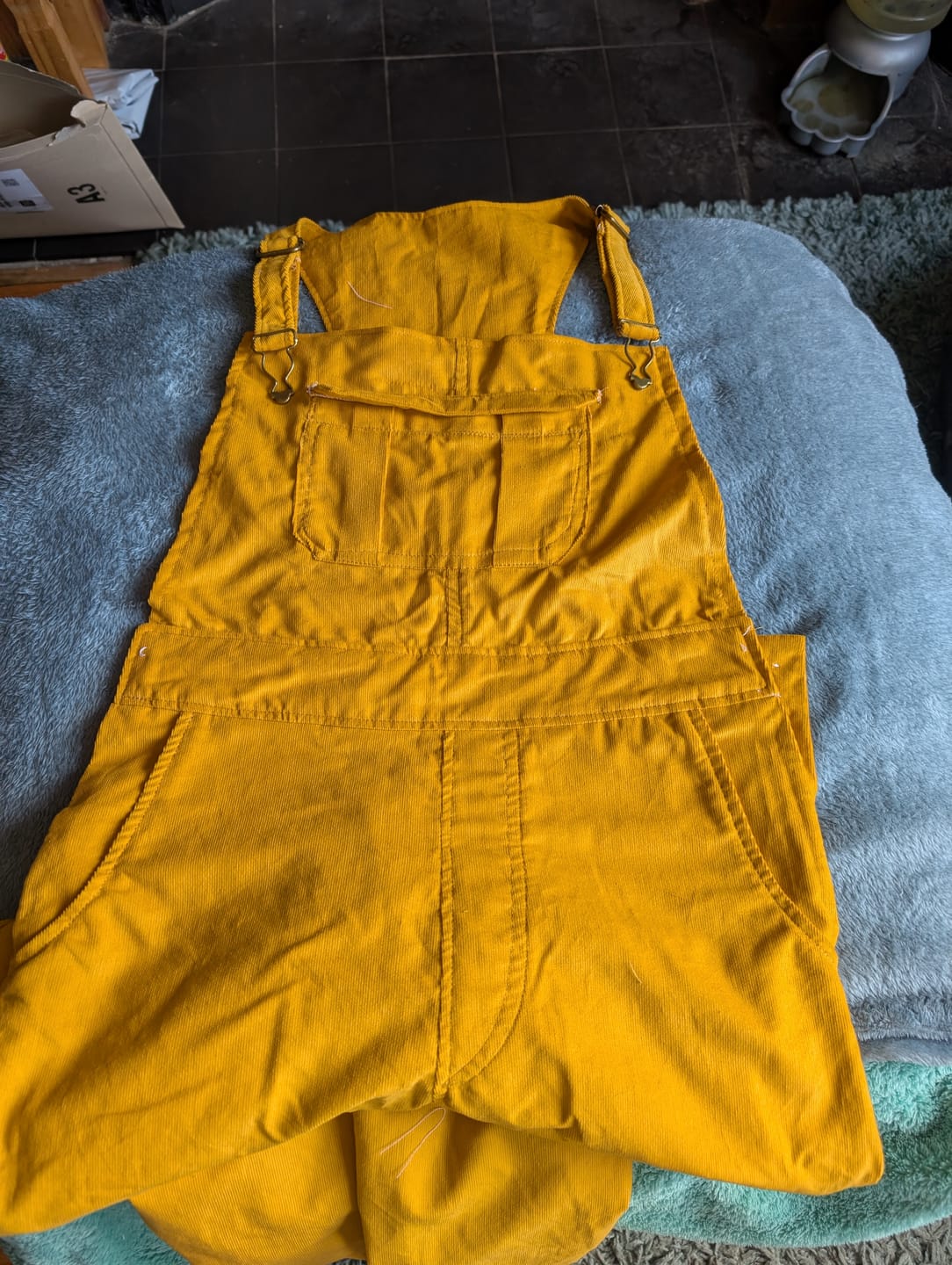 Customer photo review of Plain Needlecord Fabric