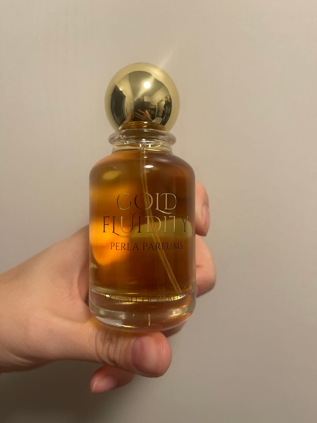 Customer photo review of Gold Fluidity