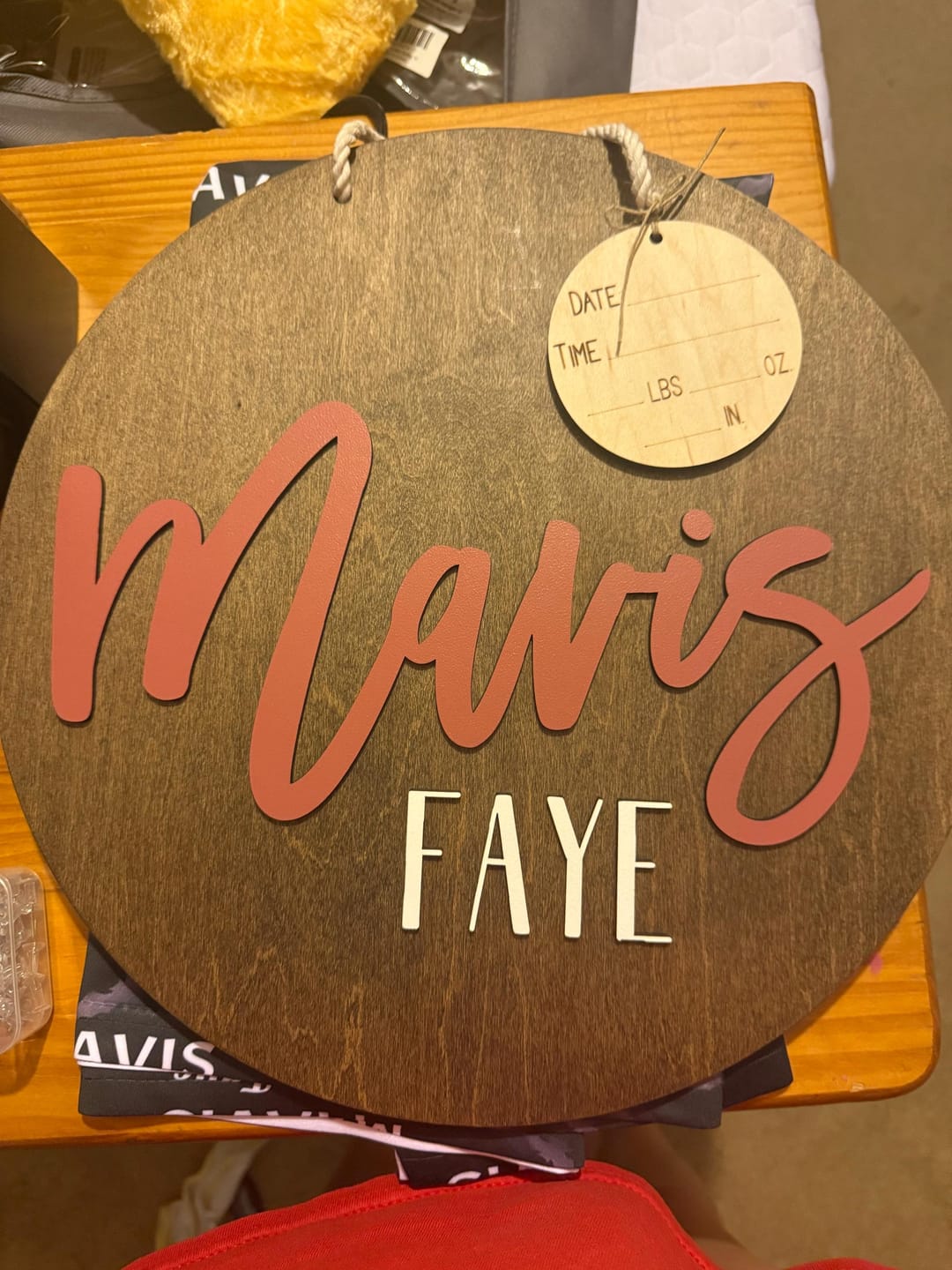 Customer photo review of Hospital Door Hanger - Lucas Blake