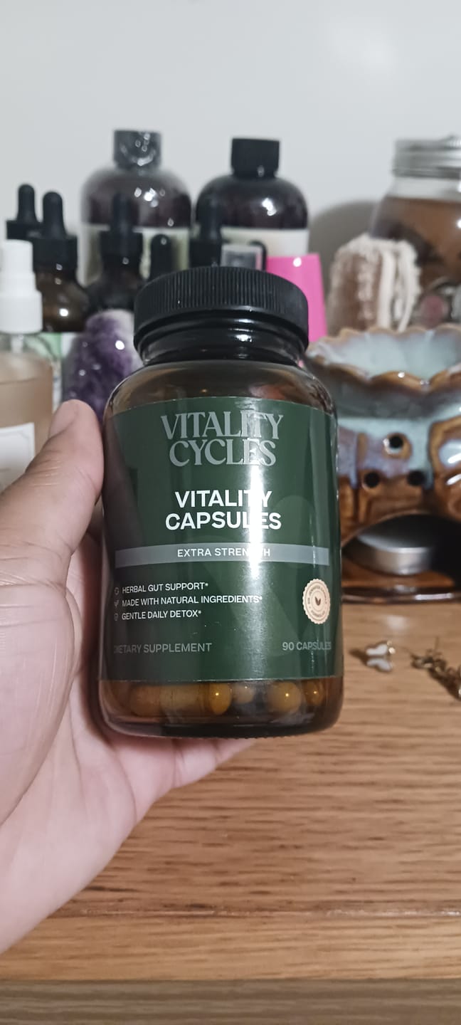 Customer photo review of Extra Strength Vitality Capsules-The Advanced Cleansing Protocol